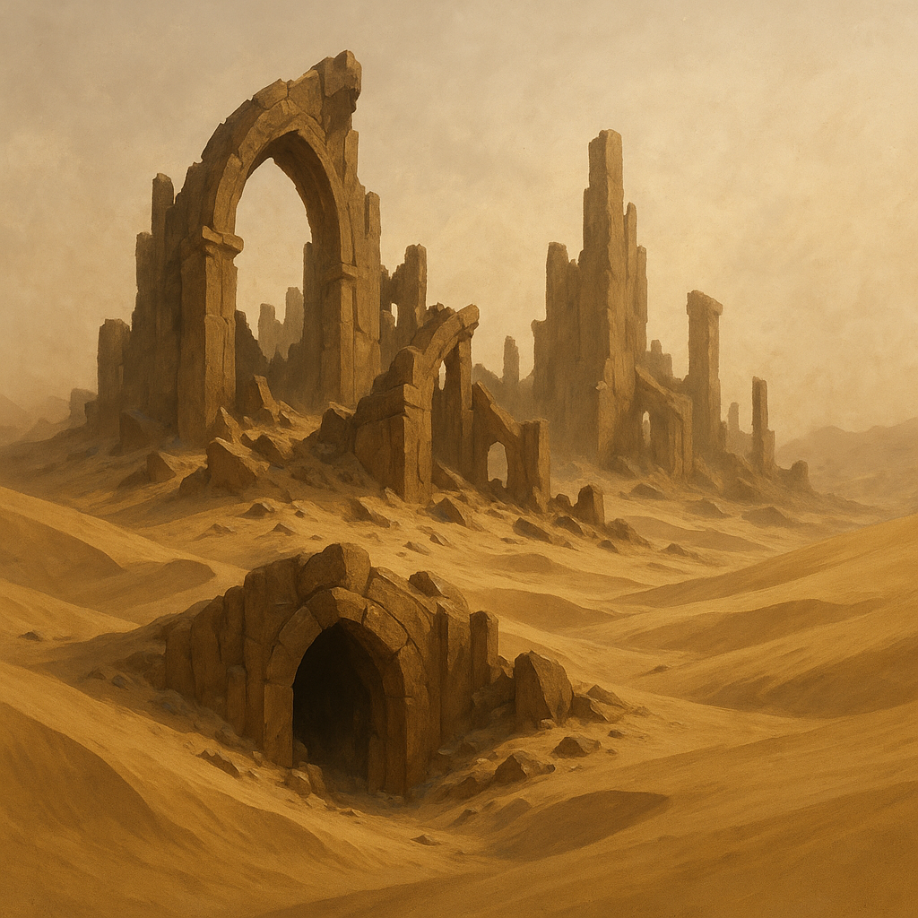 The Ruins Beneath the Eastern Desert